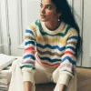 Pullover & Strickjacken | Boden Alice Flauschiger Raglanpullover- Regenbogen