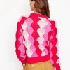 Pullover & Strickjacken | Boden Alice Flauschiger Raglanpullover-Mohnblumenrot/ Kreide/ Prickelndes Pink Mohnblumenrot/Kreide/PrickelndesPink