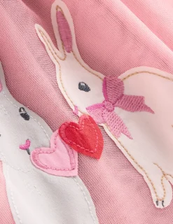 Kleider | Boden Ami Tüllkleid mit Applikationen-Kreiderosa Hasen KreiderosaHasen