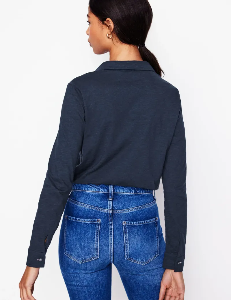 Hemden | T-shirts & Tops | Boden Amy Jersey-Hemd- Marineblaue