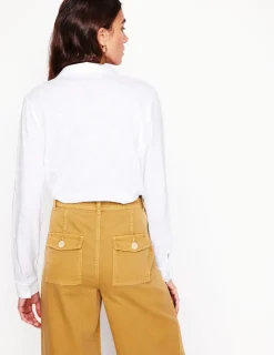 Hemden | T-shirts & Tops | Boden Amy Jersey-Hemd- Weiß