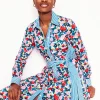 Kleider & Jumpsuits | Midi | Boden Amy Midi-Hemdblusenkleid aus Baumwolle-Bunt, Malerische Wiese Bunt,MalerischeWiese