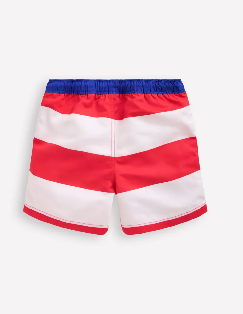 Bademode | Boden Badeshorts-Mohnblumenrot Hai MohnblumenrotHai