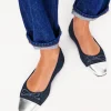 Flache Schuhe | Boden Ballerinas mit Zehenkappe-Heller Used Look HellerUsedLook
