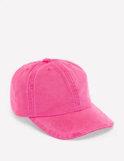 Accessoires | Boden Baseballkappe- Fuchsienrosa