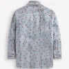 Hemden | Oberteile & T-shirts | Boden Baumwollhemd-Blau/Seersucker, Herzen Blau/Seersucker,Herzen