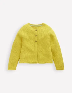 Pullover & Strickjacken | Boden Baumwoll-Strickjacke für den Alltag- Zitronengelb