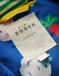 Jacken & Mäntel | Boden Bedruckte Regenjacke-Blau Regenbogen Farm BlauRegenbogenFarm