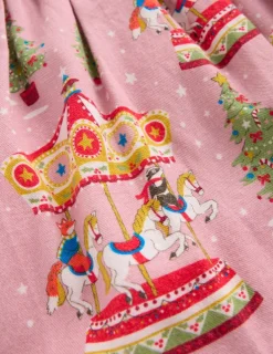 Röcke | Boden Bedruckter Tellerrock zum Hineinschlüpfen-Vintage-Rosa Karussell Vintage-RosaKarussell