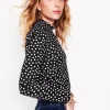 Oberteile | T-shirts & Tops | Boden Bedrucktes Oberteil mit gesmoktem Ausschnitt-Arctic Baubles ArcticBaubles