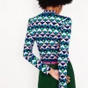 T-shirts & Tops | Oberteile | Boden Bedrucktes Oberteil mit gesmoktem Ausschnitt-Smaragdgrün, Glücksklee Smaragdgrün,Glücksklee