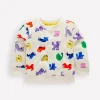 Oberteile & T-shirts | Boden Bedrucktes Sweatshirt-Bunt Regenbogen Tiere BuntRegenbogenTiere