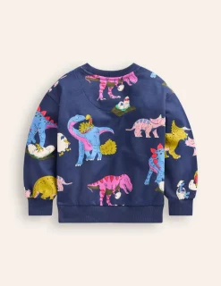 Sweatshirts & Fleeces | Oberteile & T-shirts | Boden Bedrucktes Sweatshirt-Bunt Dino-Familie BuntDino-Familie