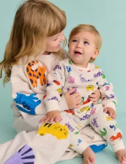 Oberteile & T-shirts | Boden Bedrucktes Sweatshirt-Bunt Regenbogen Tiere BuntRegenbogenTiere