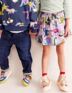 Sweatshirts & Fleeces | Oberteile & T-shirts | Boden Bedrucktes Sweatshirt-Bunt Dino-Familie BuntDino-Familie