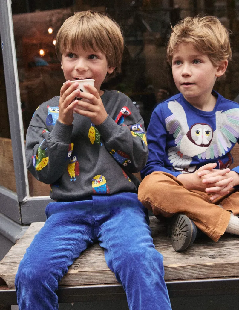 Sweatshirts & Fleeces | Oberteile & T-shirts | Boden Bedrucktes Sweatshirt-Coole Eulen CooleEulen