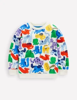 Sweatshirts & Fleeces | Oberteile & T-shirts | Boden Bedrucktes Sweatshirt-Regenbogen Haustiere RegenbogenHaustiere
