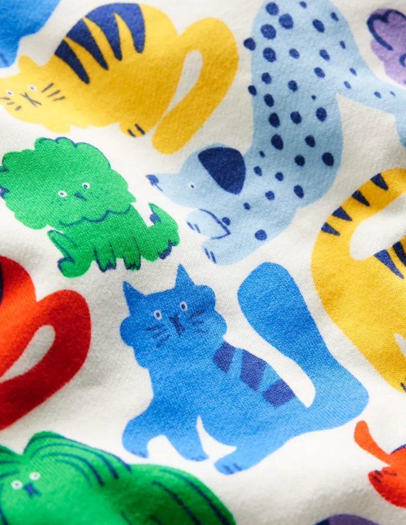 Sweatshirts & Fleeces | Oberteile & T-shirts | Boden Bedrucktes Sweatshirt-Regenbogen Haustiere RegenbogenHaustiere