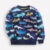 Sweatshirts & Fleeces | Oberteile & T-shirts | Boden Bedrucktes Sweatshirt-Schuluniform-Navy, Haie Schuluniform-Navy,Haie