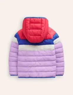 Mäntel & Jacken | Boden Bequem verstaubare, wattierte Jacke-Asternlila Blockfarben AsternlilaBlockfarben