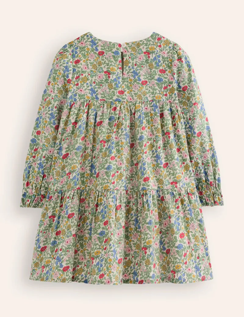 Kleider | Boden Betsy Stufenkleid zum Herumwirbeln-Bunt mit Blumenwiese BuntmitBlumenwiese