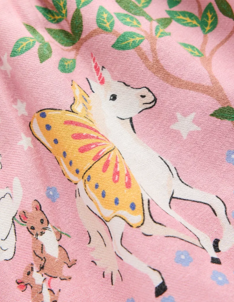 Kleider | Boden Betsy Stufenkleid zum Herumwirbeln-Vintage Rosa Zauberwald VintageRosaZauberwald