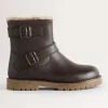 Schuhe, Turnschuhe & Sandalen | Boden Biker-Stiefel aus Leder- Schokobraun
