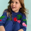 Hoodies & Kapuzenpullis | Oberteile & T-shirts | Boden Bouclé-Sweatshirt mit Grafik-Steuerbordblau Kirschen SteuerbordblauKirschen