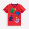 Oberteile & T-shirts | Boden Bouclé-T-Shirt-Marmeladenrote Drachen MarmeladenroteDrachen