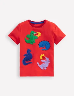 Oberteile & T-shirts | Boden Bouclé-T-Shirt-Marmeladenrote Drachen MarmeladenroteDrachen