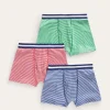 Socken & Unterwäsche | Boden Boxershorts im 3er-Pack-Bunt Feine Streifen BuntFeineStreifen