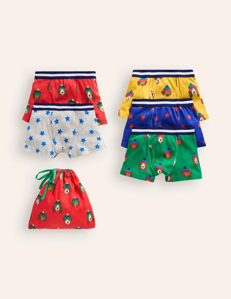 Socken & Unterwäsche | Boden Boxershorts im 5er-Pack-Bunt Hunde BuntHunde
