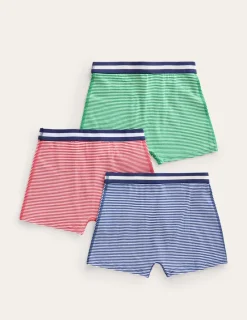 Socken & Unterwäsche | Boden Boxershorts im 3er-Pack-Bunt Feine Streifen BuntFeineStreifen