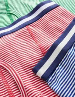 Socken & Unterwäsche | Boden Boxershorts im 3er-Pack-Bunt Feine Streifen BuntFeineStreifen