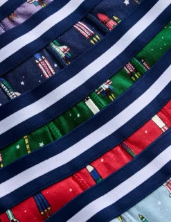 Socken & Unterwäsche | Boden Boxershorts im 5er-Pack-Bunt Raketen BuntRaketen