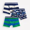Socken & Unterwäsche | Boden Boxershorts im 3er-Pack-Hai Streifen HaiStreifen