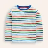 Oberteile & T-shirts | Boden Breton-T-Shirt für den Alltag-Griechisches Blau/Knallrot GriechischesBlau/Knallrot