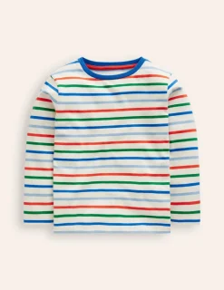 Oberteile & T-shirts | Boden Breton-T-Shirt für den Alltag-Griechisches Blau/Knallrot GriechischesBlau/Knallrot