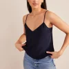 Oberteile | Boden Camisole-Oberteil aus Seide-Aqua Marine Marl AquaMarineMarl