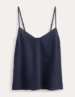 Oberteile | Boden Camisole-Oberteil aus Seide-Aqua Marine Marl AquaMarineMarl