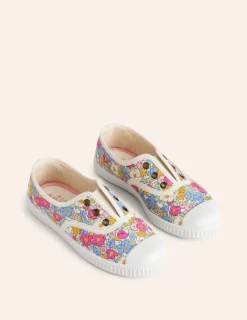 Schuhe, Turnschuhe & Sandalen | Boden Canvas-Schuhe zum Hineinschlüpfen-Festival-Pink Micro Floral Festival-PinkMicroFloral