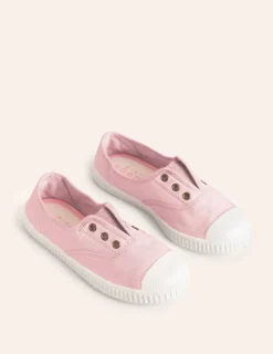 Schuhe, Turnschuhe & Sandalen | Boden Canvas-Schuhe zum Hineinschlüpfen- Cameo-Rosa