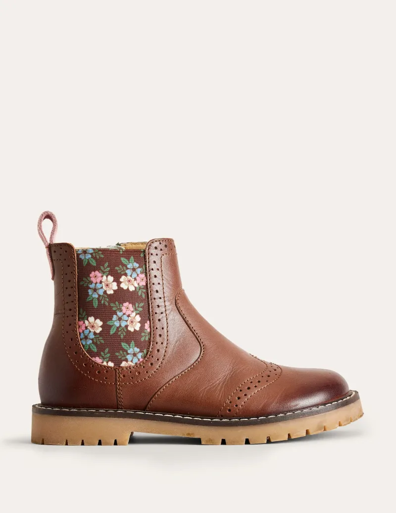 Schuhe, Turnschuhe & Sandalen | Boden Chelsea-Stiefel aus Leder- Hellbraun