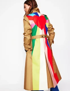 Mäntel & Jacken | Boden Cheltenham Trenchcoat-Bunt, Herzspektrum Bunt,Herzspektrum