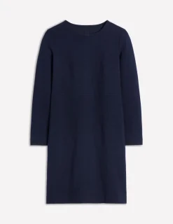 Kleider & Jumpsuits | Kleider In Petite | Boden Cornelia Ottoman-Kleid- Marineblau