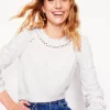 T-shirts & Tops | Oberteile | Boden Daisy Langärmeliges Oberteil- Weiß