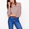 T-shirts & Tops | Oberteile | Boden Daisy Langärmeliges Oberteil-Milchshake, Kamelienstempel Milchshake,Kamelienstempel