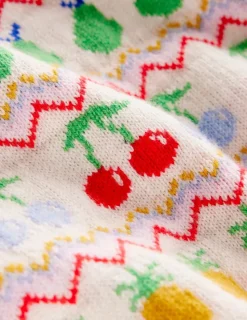Pullover & Strickjacken | Boden Edie Fair-Isle-Pullover-Beige Meliert, Obst BeigeMeliert,Obst