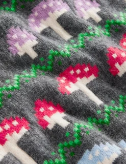 Pullover & Strickjacken | Boden Edie Fair-Isle-Pullover-Grau Pilz GrauPilz