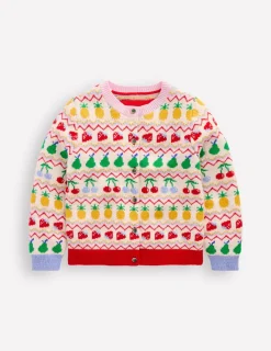 Pullover & Strickjacken | Boden Edie Fair-Isle-Strickjacke-Bunt, Früchte Bunt,Früchte
